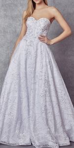 New formal evening wedding gown bridal dress